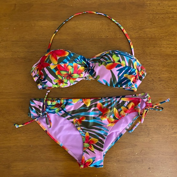 Aeropostale Other - Aeropostale Floral Print Bikini Set